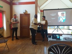 Director of YLN being Honoured with a Certificate by Southwark Council for his hard work and dedication for children and young people education and development